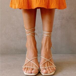 Alohas Bellini Leather Sandals- size 9
